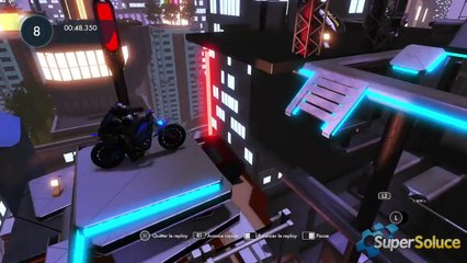 Course de la ville scintillante - Médaille d'or - Trials Fusion