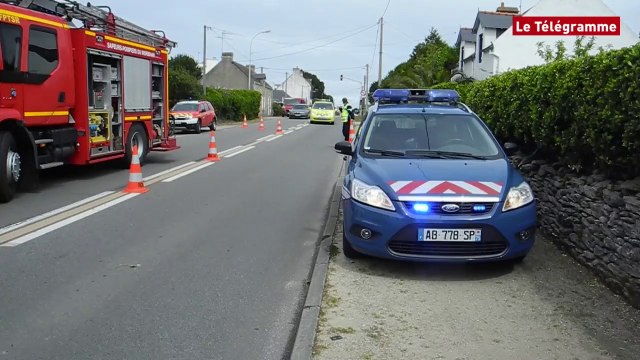 Saint-Pierre-Quiberon. Perte de contrôle : un homme blessé