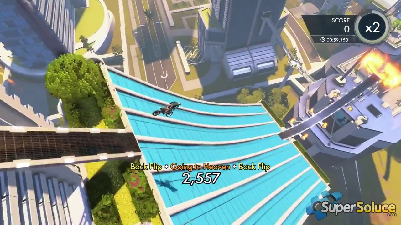 Duel de kamikazes - Médaille d'or - Trials Fusion