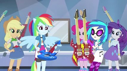 mlp Rainbow Rock Rainbow Vs Trixie