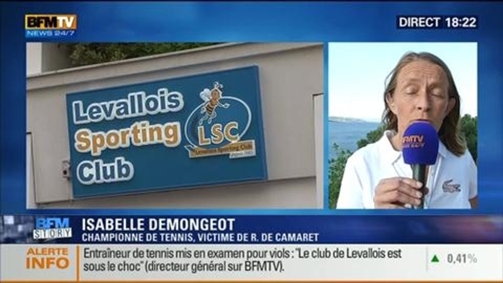 BFM Story: L'entraîneur de tennis de Levallois mis en examen pour viol et  agressions sur mineures - 07/05 - Vidéo Dailymotion