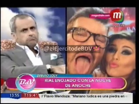 Rial explicó por qué no atendió a Tinelli. La opinión de Loly