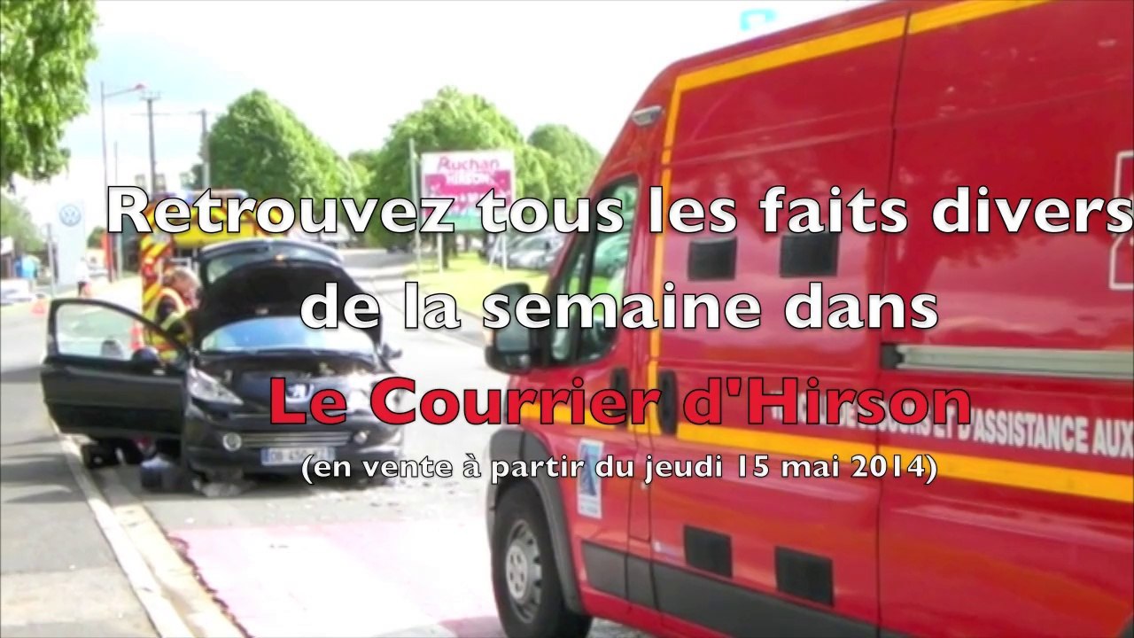 Deux blessés dans un accident à Hirson