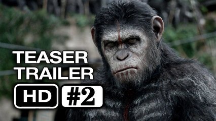 Dawn of the Planet of the Apes Teaser-Trailer #2 (HD) Gary Oldman
