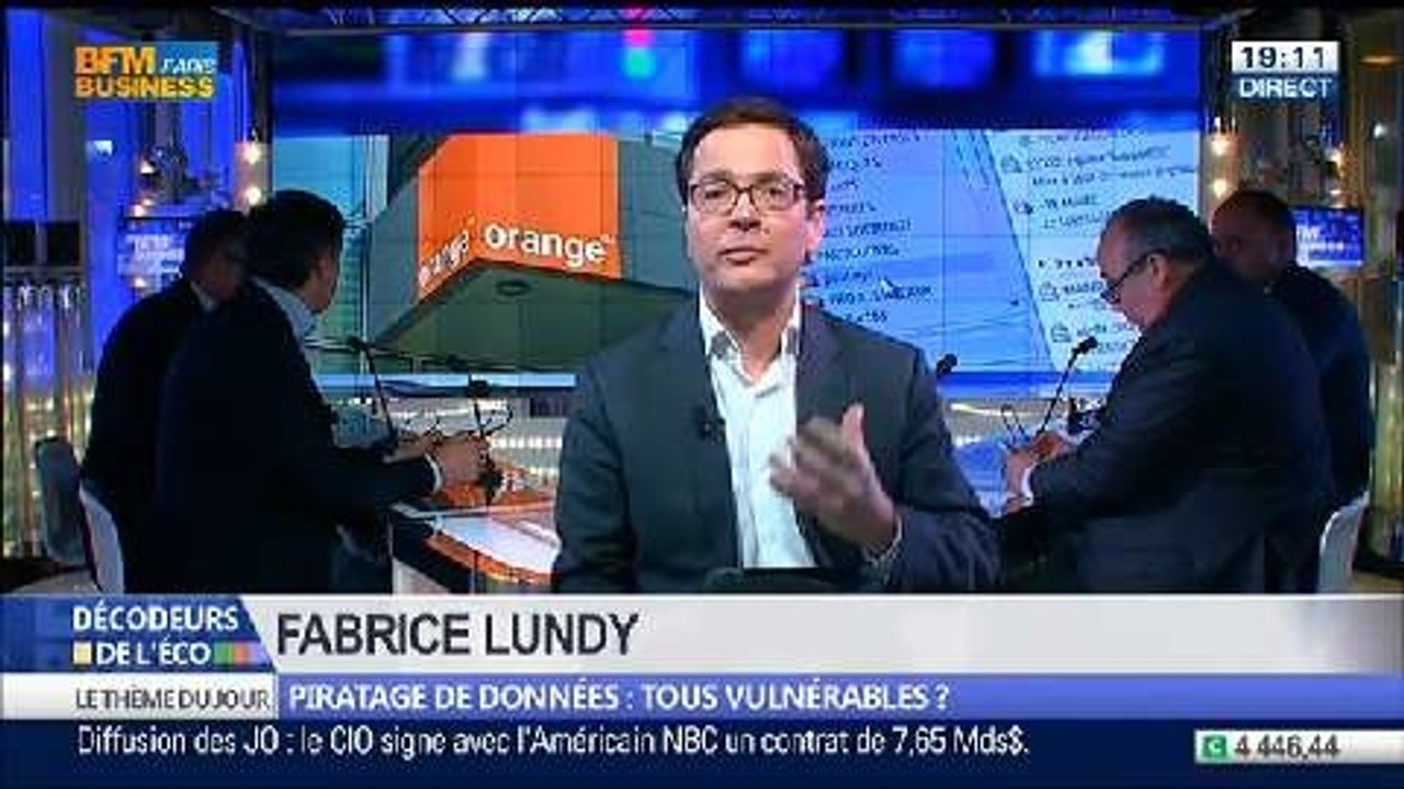 Piratage de données: sommes-nous tous vulnérables ?, dans Les Décodeurs de l'éco - 07/05 1/5