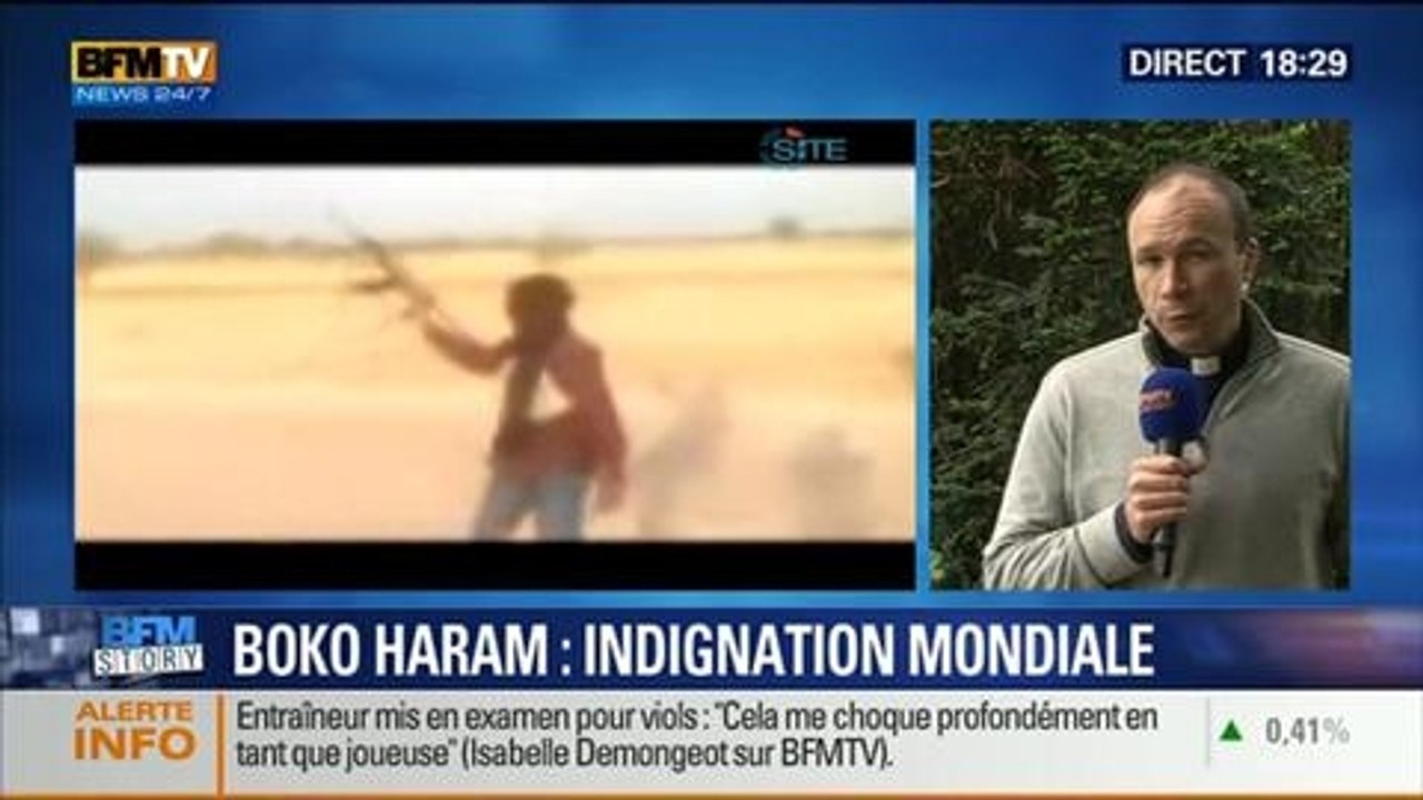 BFM Story: Boko Haram: "Vendre les jeunes filles ne leur poserait pas de cas de conscience", Père Georges Vandenbeusch - 07/05
