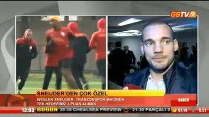 Sneijder'den Chelsea açıklaması!