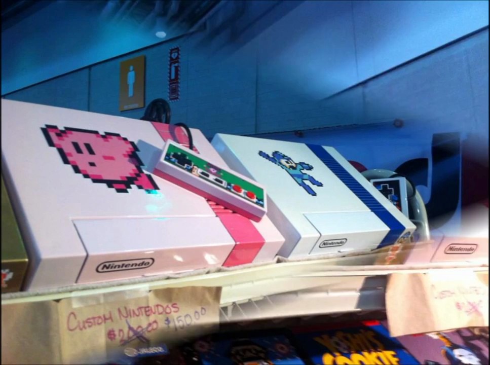 Pax-East 2014 Retro Console Display