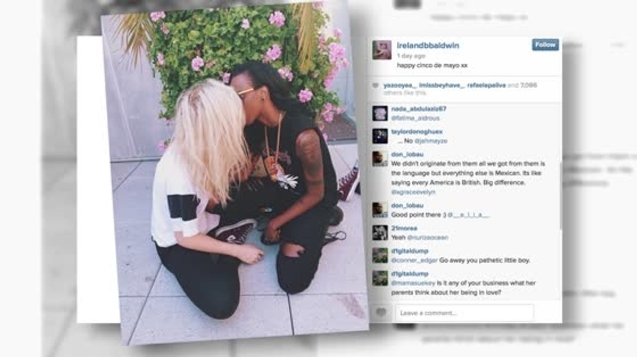 Ireland Baldwin Kisses Bisexual Rapper Angel Haze