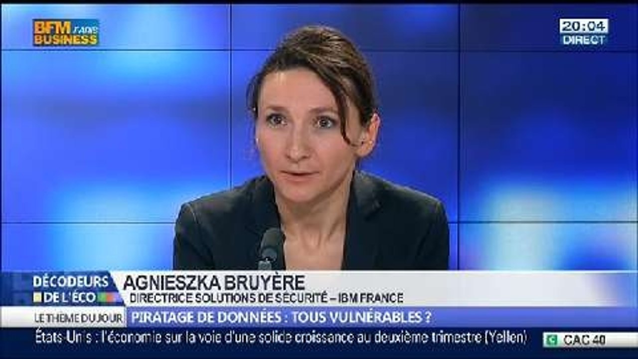 Piratage de données: sommes-nous tous vulnérables ?, dans Les Décodeurs de l'éco - 07/05 4/5