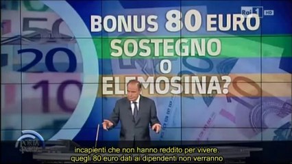 Danilo Toninelli (M5S): "Sbugiarda il PD di Renzi" Porta a Porta 06 05 2014