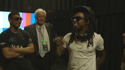 Lil Wayne meets Amir Khan | The Moment | Mayweather vs. Maidana