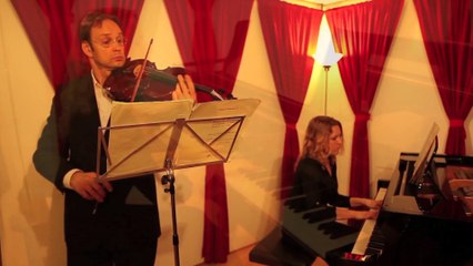 Florence Lëon accompagne Gérald Israël sur l' Arpeggione 1er mouvt de SCHUBERT