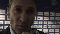 Réaction de Philippe Montanier après la victoire de Rennes face au PSG (1-2) Journée 36 de Ligue 1