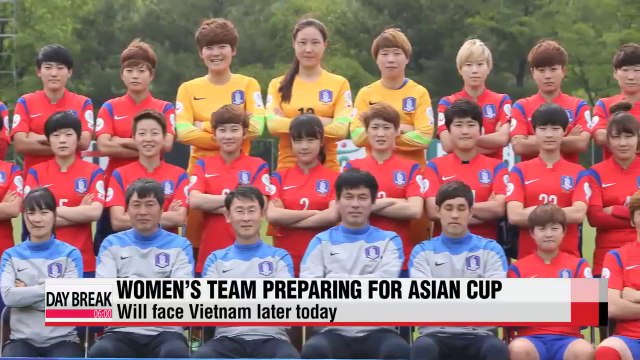 South Korean women’s team prepare for Asian Cup