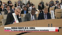 UN Human Rights Council gives 268 recommendations to North Korea for various human rights violations
