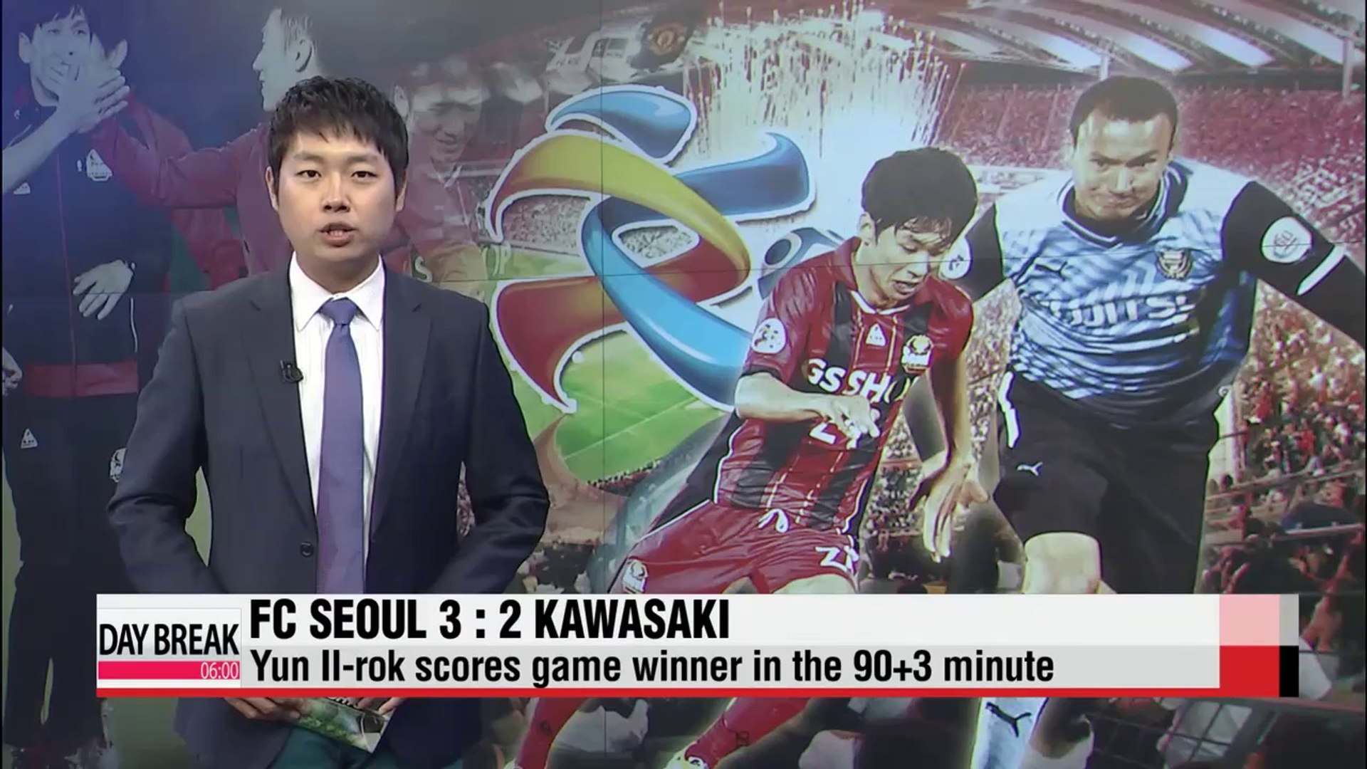 Afc Champions League Fc Seoul Vs Kawasaki Video Dailymotion