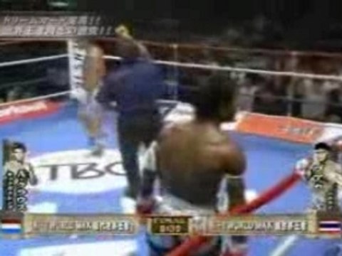 Buakaw vs Kraus K1 Max Japan 2005