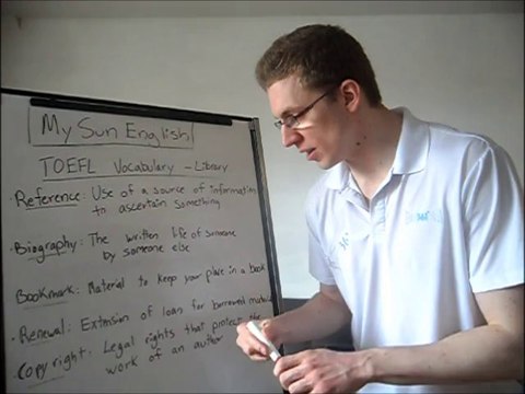 TOEFL & IELTS - Vocabulary - Library