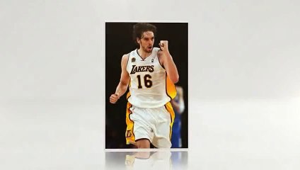 Download Video: 19USD NBA Los Angeles Lakers 16 Pau Gasol Jersey Wholesale