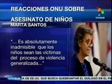 ONU condena asesinato de niños en Honduras