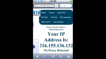 تخطى الحجب على الاى باد