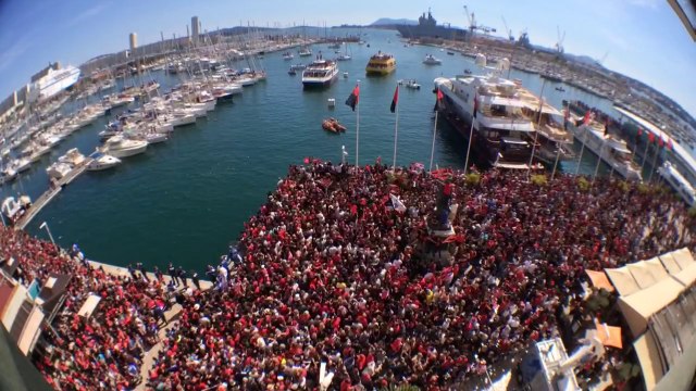 Les bateliers Toulonnais lancent un Pilou-Pilou