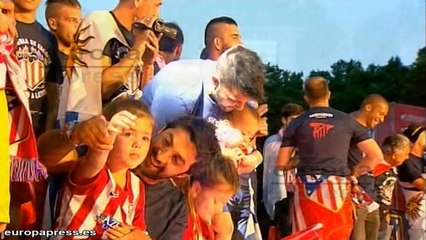 Villa se despide: "Seré del Atleti toda mi vida"