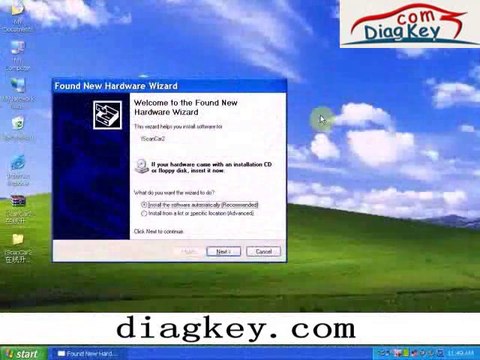 How to update ISCANCAR VAG KM IMMO OBD2 Code Scanner