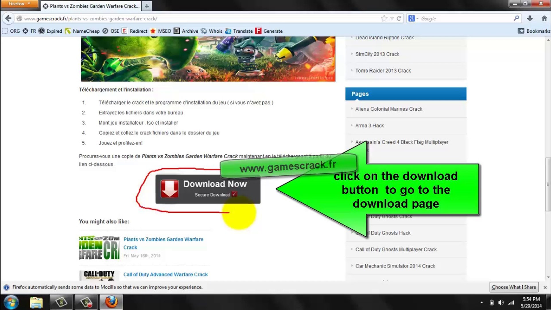 How to Install Plants vs Zombies Garden Warfare Crack - video Dailymotion