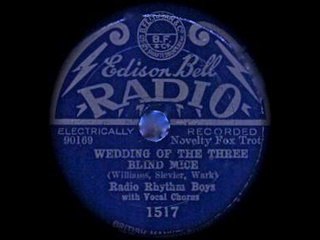 Radio Rhythm Boys - Wedding Of The Three Blind Mice