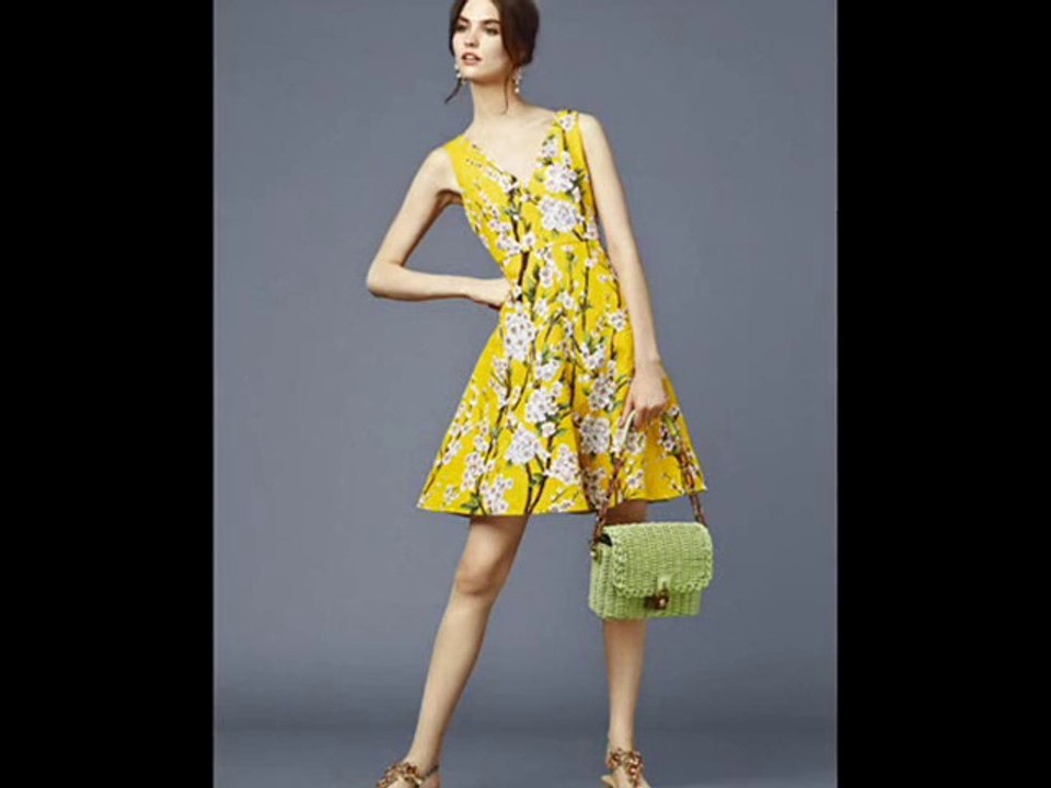 Dolce Gabbana 2014 İlkbahar Yaz Elbise Modelleri