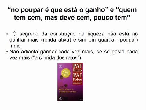 A sabedoria popular e as finanças pessoais