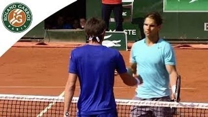 R.Nadal v L.Mayer 2014 French Open men_s R3 Highlights