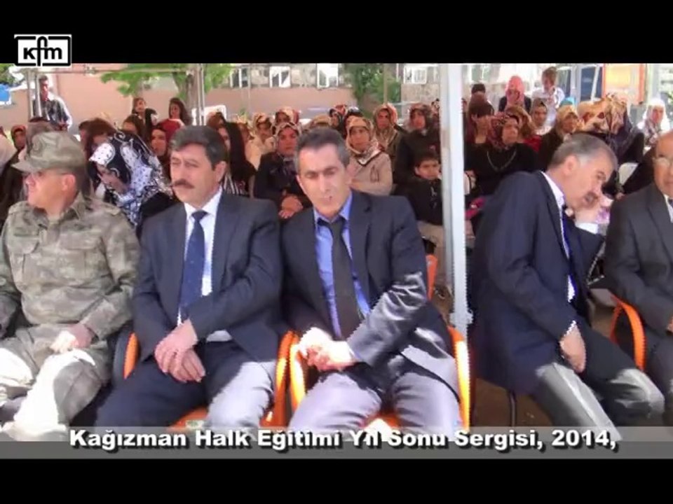 Kağızmanda sergi açılışı,