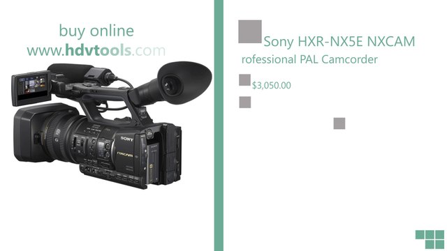 Sony HXR-NX5E NXCAM Price $3050 Brand New with Warranty