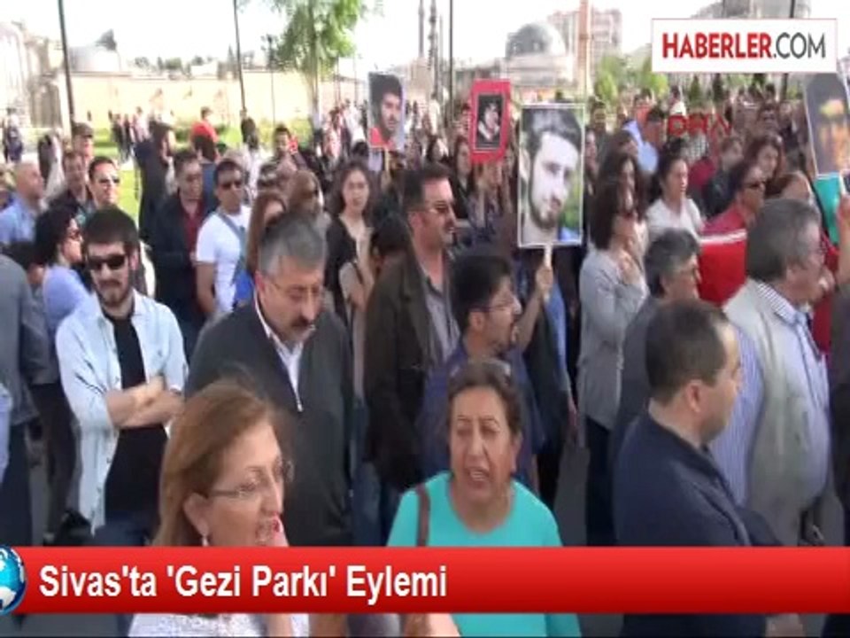 Sivas'ta 'Gezi Parkı' Eylemi