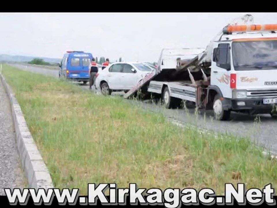 KIRKAĞAÇ'TA KORKUTAN KAZA, www.kirkagac.net, hakan demir