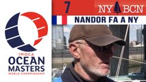 Nandor Fa arrive à New York pour le départ de New York Barcelona Race