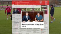 Mikel San José renueva con el Athletic de Bilbao