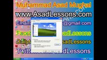 Introduction of Windows XP Start Menu In Urdu and Hindi Part 2 of 2 Lesson No 5