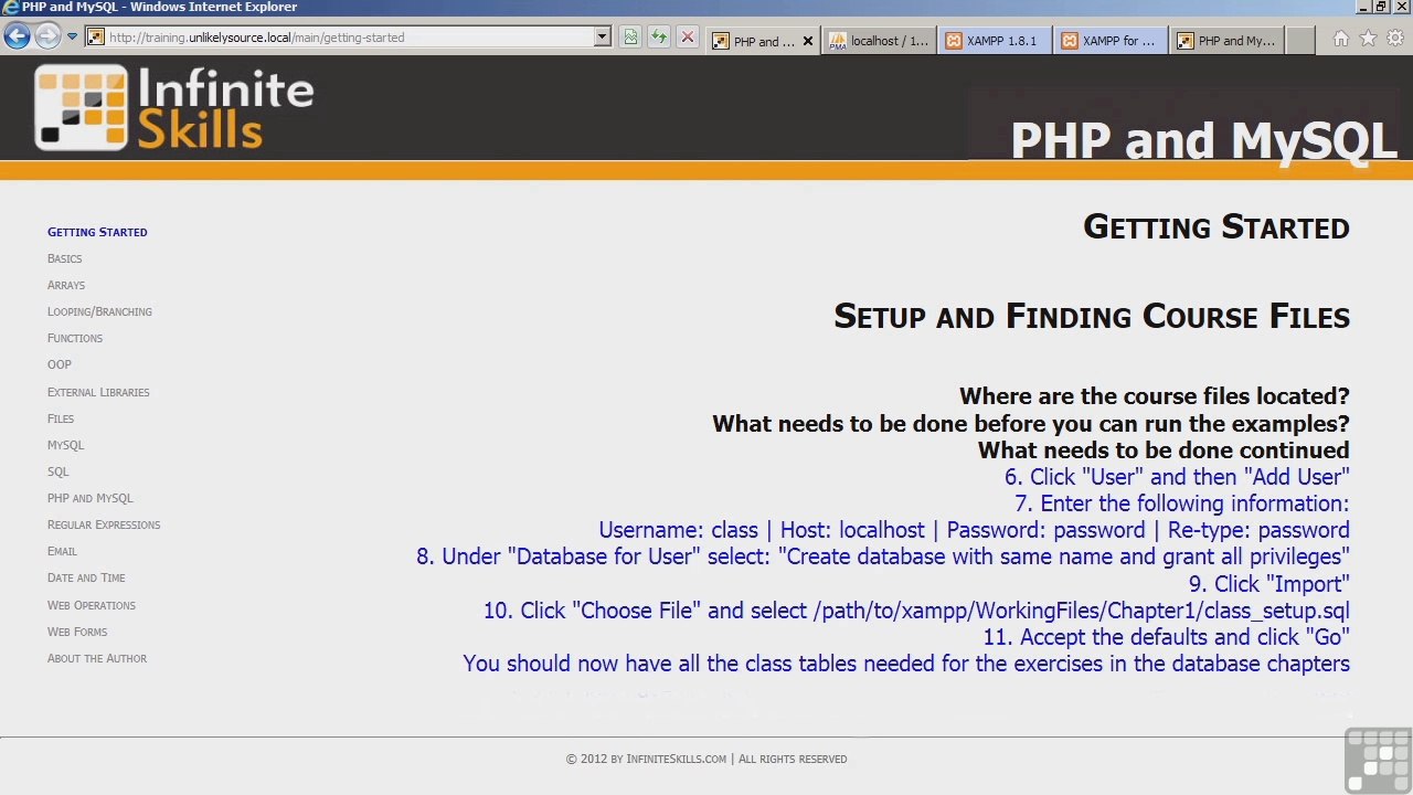 PHP MySQL Training part