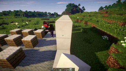 BTS of a Minecraft machinima project