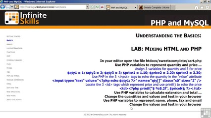 PHP MySQL Training part