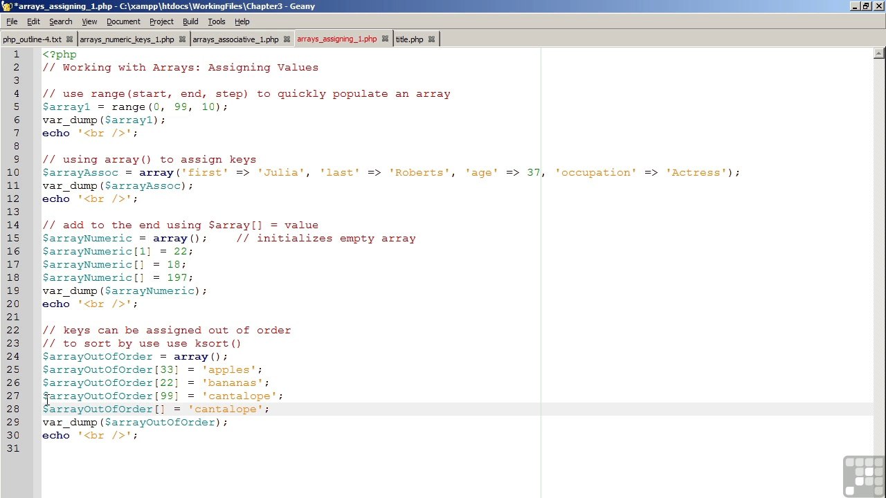PHP MySQL Training part