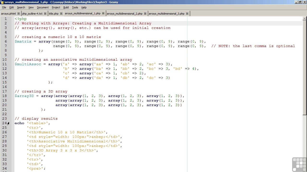 PHP MySQL Training part