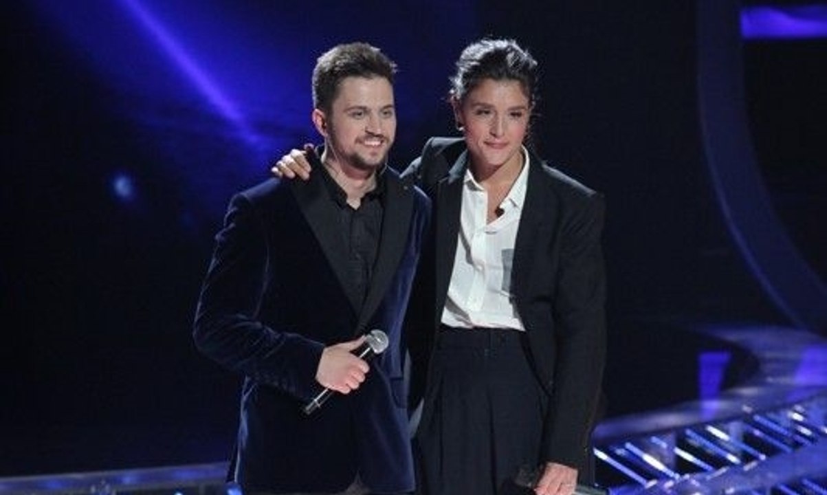 Jessie Ware & Artem Furman at X-Factor 4, Poland