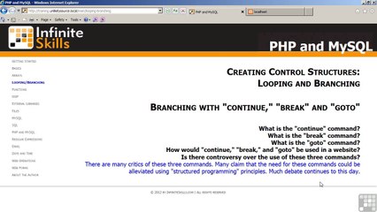 PHP MySQL Training part