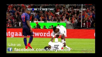 Netherlands 1-0 Ghana Highlights Footymood.com