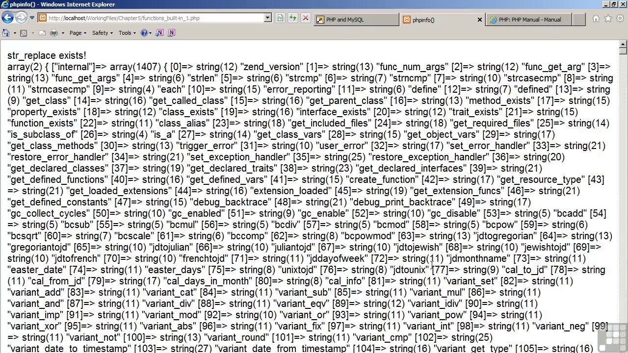 PHP MySQL Training part